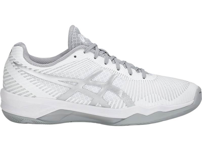 Sapatos De Voleibol Asics VOLLEY ELITE FF Mulher Branco, 4720A462.741